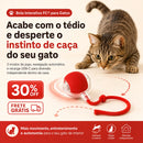 Bola Interativa Para Cães e Gatos Com 3 Modos Recarregável - FC©