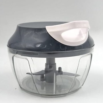 Processador de Alimentos Manual 500ml | 3 Lâminas Multiuso