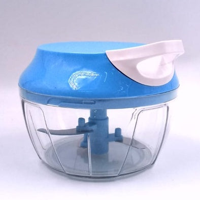 Processador de Alimentos Manual 500ml | 3 Lâminas Multiuso