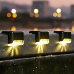 KIT 2 Luminárias Solares LED | Luz Quente IP65 PowerMax