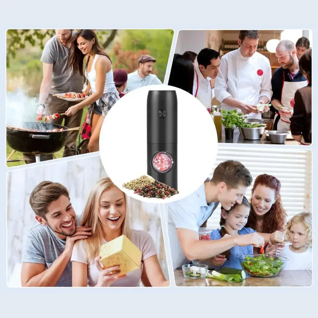 Moedor De Temperos Elétrico Sabor Fino™ ( PROMOÇÃO COMPRE 1 LEVE 2 )