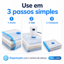Kit Compact Premium – Saco a Vácuo + Bomba Elétrica