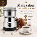 Moedor elétrico de café Premium - Café Fresco Moído na Hora, com Praticidade e Sabor Intenso