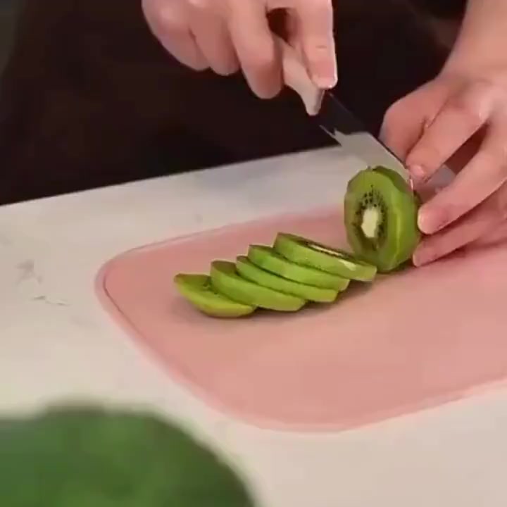 Kit de Utensílios Cozinha 5 Peças | Faca, Tesoura, Descascador e Tábua