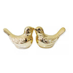 Kit 2 Passarinhos Decorativos | Enfeite de Cerâmica para Mesa