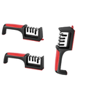 Kit 3 Amoladores de Faca Profissionais | Afiador Manual