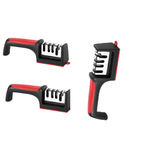 Kit 3 Amoladores de Faca Profissionais | Afiador Manual