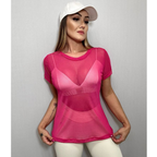 Blusa Feminina Segunda Pele | Tule Transparente