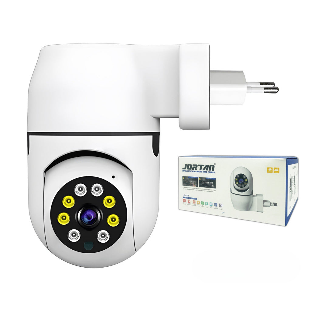 Câmera de Segurança Disfarçada em Tomada | Wi-Fi App Yoosee