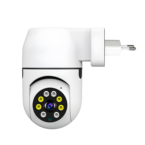 Câmera de Segurança Disfarçada em Tomada | Wi-Fi App Yoosee