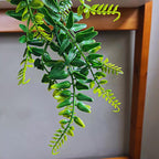 Kit 2 Samambaias Artificiais Pendentes | 80cm Realista para Áreas Internas e Externas