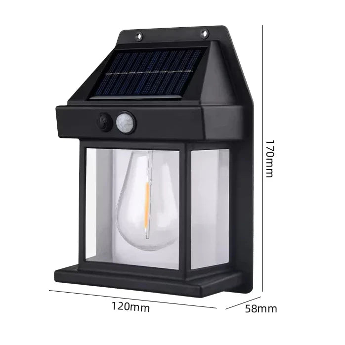 Luminária Solar LED ESMARTER | 3 Modos com Sensor e IP65 [COMPRE 1 LEVE 2]