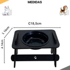 Comedouro e Bebedouro Pet Elevado | Tigelas Inclusas (Para Cães e Gatos)