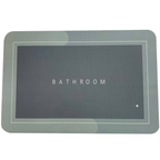 Tapete Antiderrapante Absorvente | Terra Diatomácea (Secagem Rápida)