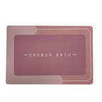 Tapete Antiderrapante Absorvente | Terra Diatomácea (Secagem Rápida)