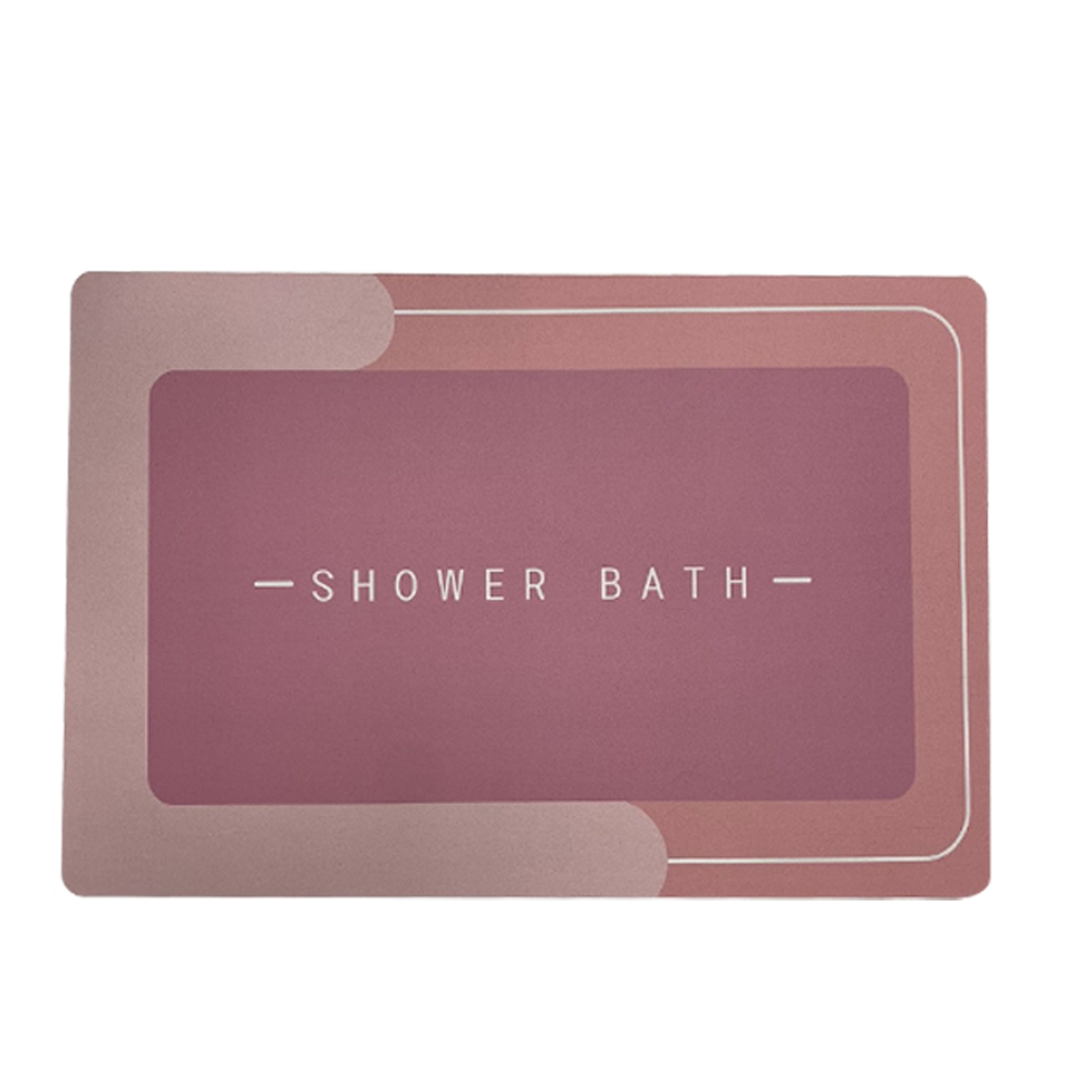 Tapete Antiderrapante Absorvente | Terra Diatomácea (Secagem Rápida)