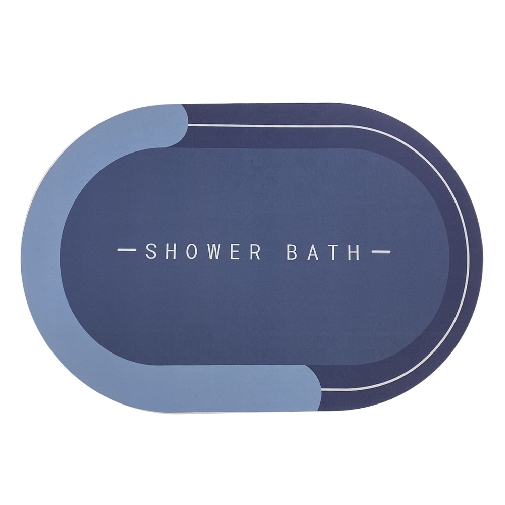 Tapete Antiderrapante Absorvente | Terra Diatomácea (Secagem Rápida)