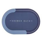 Tapete Antiderrapante Absorvente | Terra Diatomácea (Secagem Rápida)