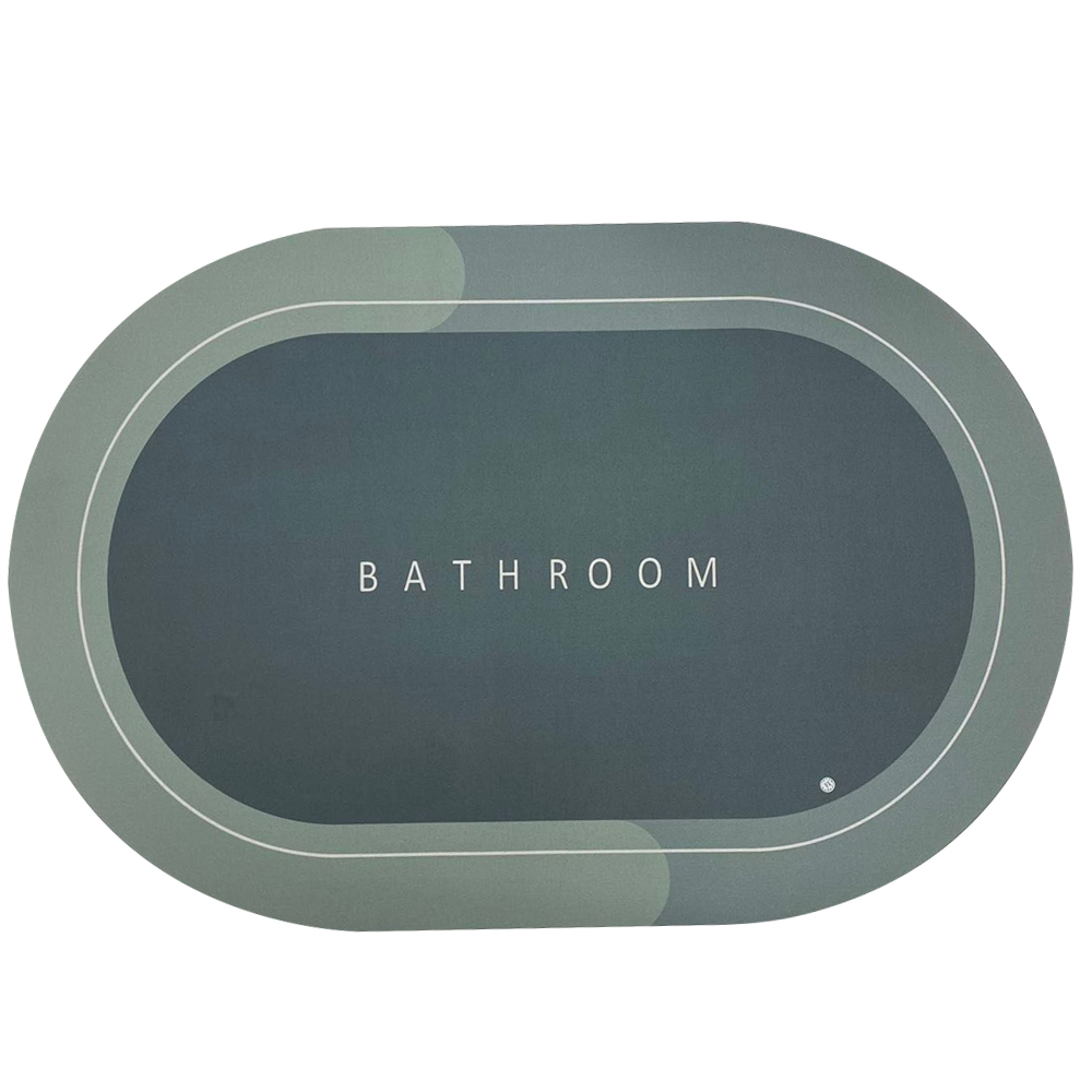 Tapete Antiderrapante Absorvente | Terra Diatomácea (Secagem Rápida)