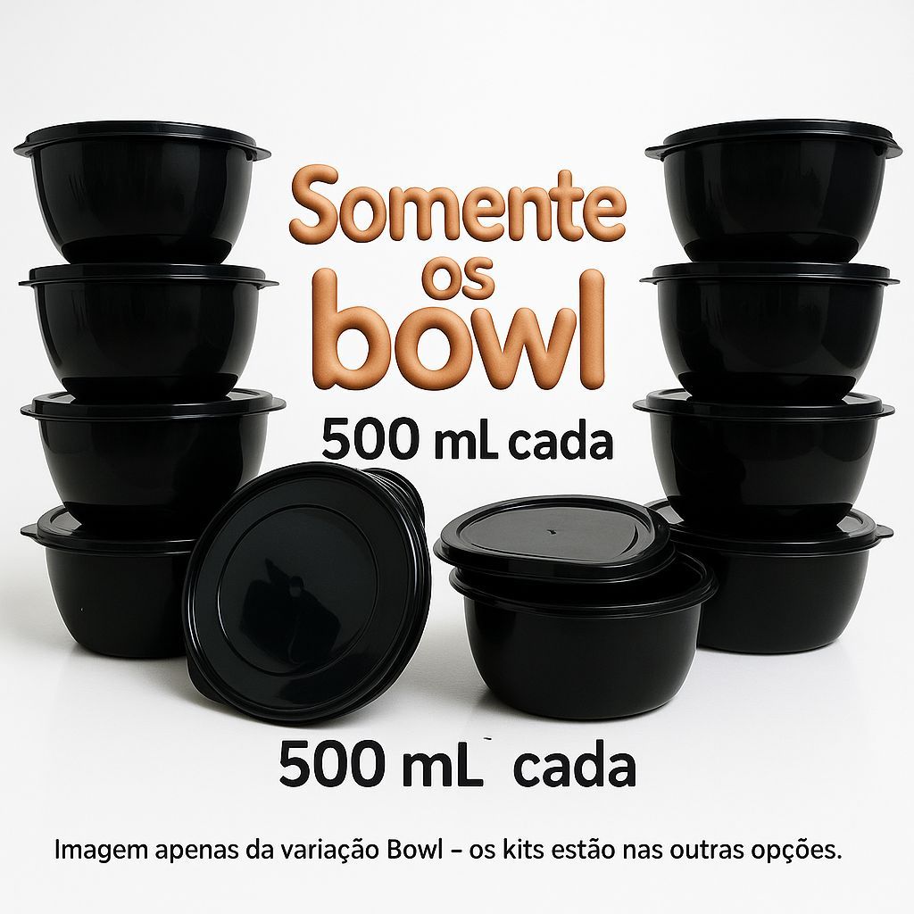 Kit 15 Potes Organizadores Multiuso | Tamanhos Variados