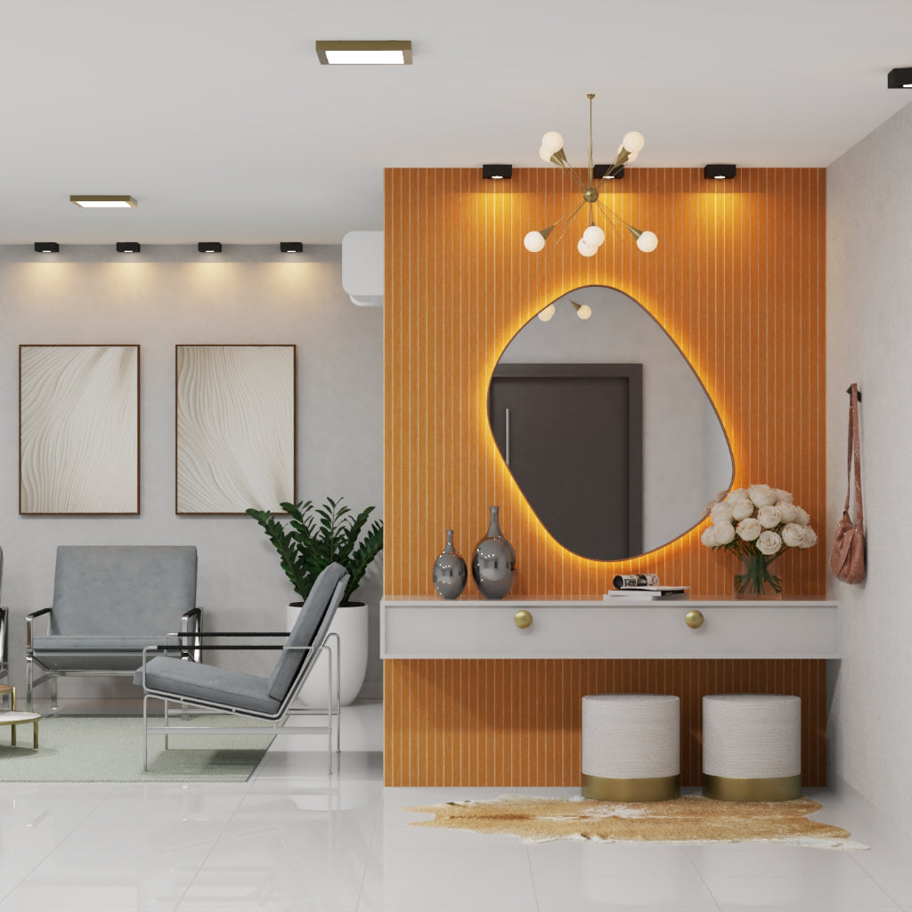 Kit 200 Placas Painel Ripado Decorativo | MDF Premium 45x11cm