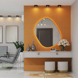 Kit 200 Placas Painel Ripado Decorativo | MDF Premium 45x11cm