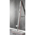 Mop Flat 360° com Balde | Limpeza a Seco e Molhado com Raspador