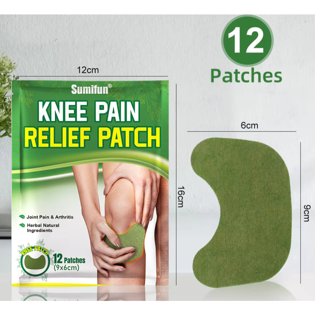 12/24/36 Adesivos Emplastro Alívio Dor Nos Joelhos Lombar Pescoço Ombros Sumifun