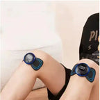 Kit 4 Mini Massageadores Elétricos EMS | Alívio Portátil para Pescoço e Lombar