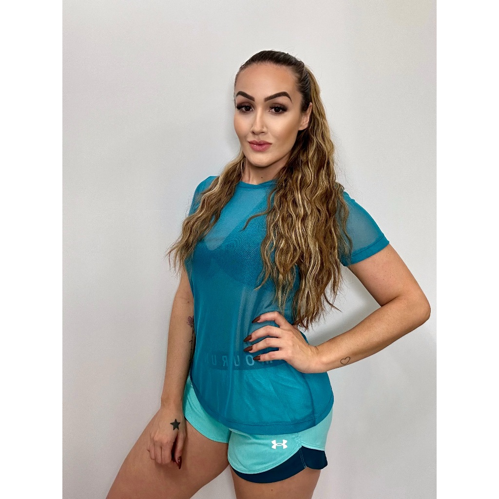 Blusa Feminina Segunda Pele | Tule Transparente