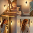 Luminária LED Recarregável - NUVIA | Sensor de Movimento e Design Minimalista [COMPRE 1 LEVE 2]