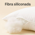 Travesseiro Fibra Siliconada 70x50cm | 600g Super Macio e Antialérgico