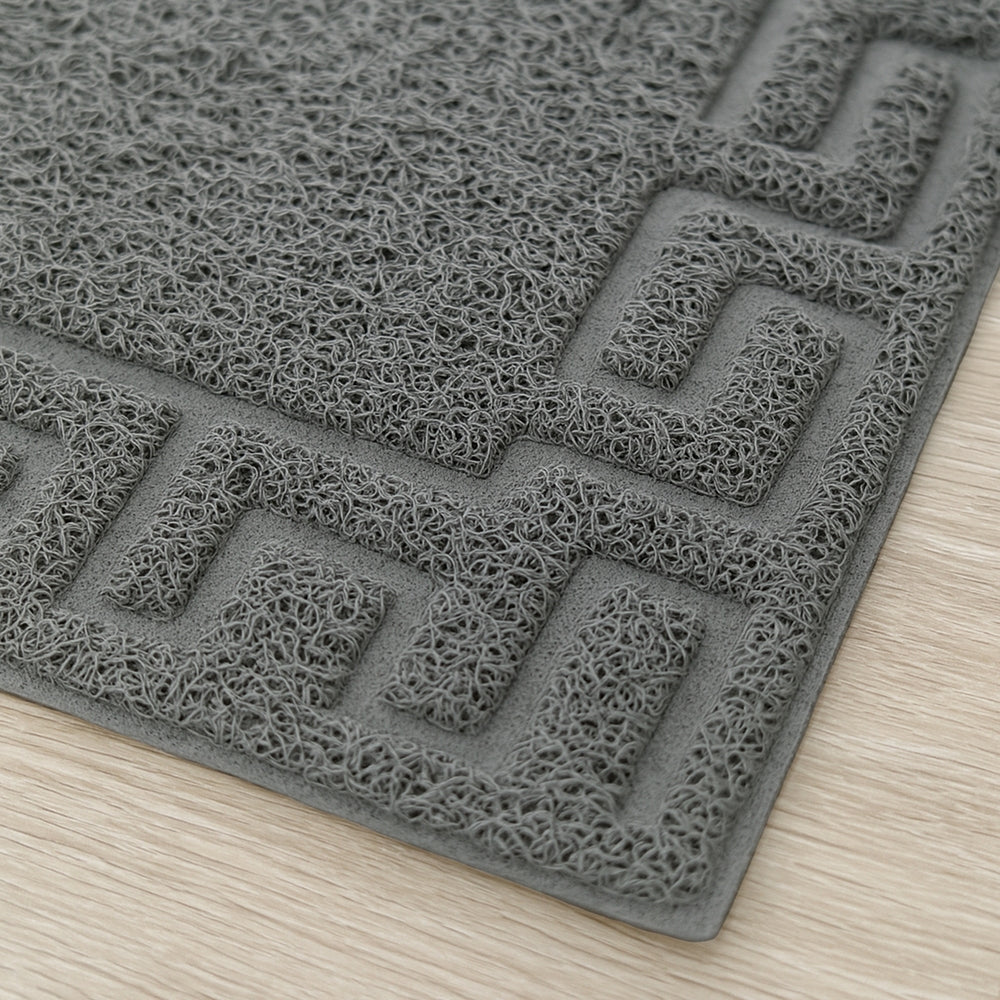 Kit 6 Capachos "Bem-Vindo" | Borracha Antiderrapante para Porta de Entrada