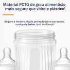 Mini Liquidificador Portátil 400ml USB Recarregável 6 Lâminas Inox para Sucos e Vitaminas