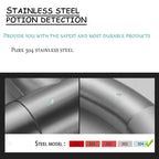 Torneira Gourmet Inox de Parede | Flexível 360° com 2 Modos de Jato