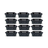 Kit 12 Cestos Organizadores Multiuso | Empilhável para Gaveta e Armário