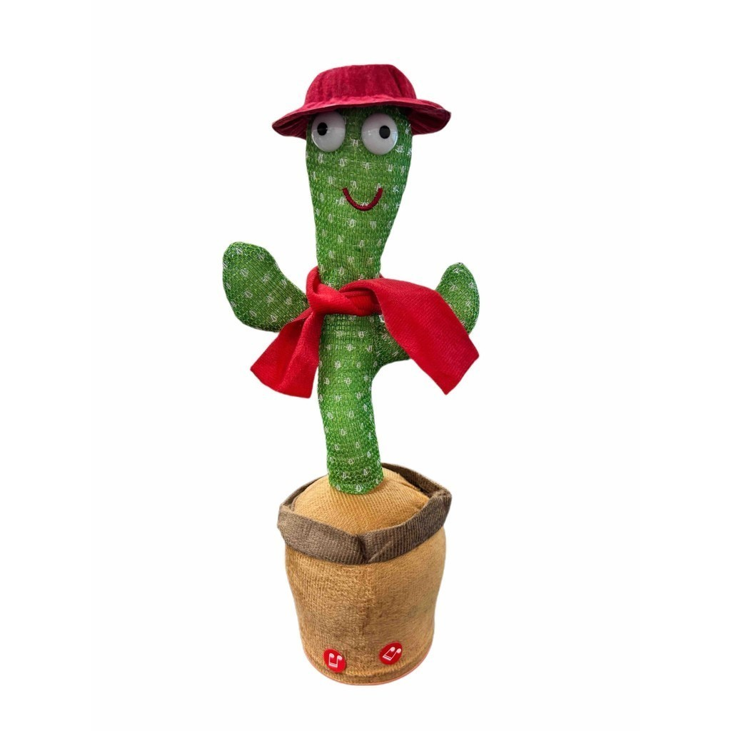 Cacto Dançante e Falante | Brinquedo Musical com Repetição de Voz