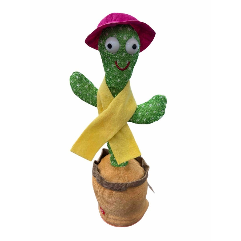 Cacto Dançante e Falante | Brinquedo Musical com Repetição de Voz