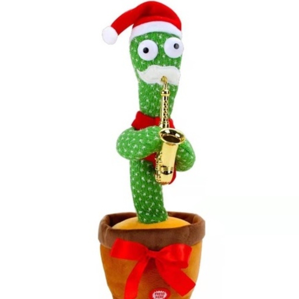 Cacto Dançante e Falante | Brinquedo Musical com Repetição de Voz