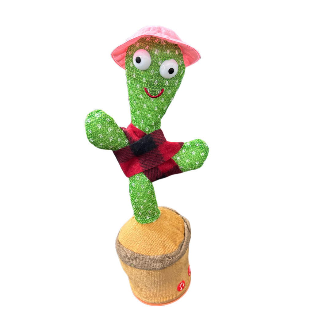 Cacto Dançante e Falante | Brinquedo Musical com Repetição de Voz
