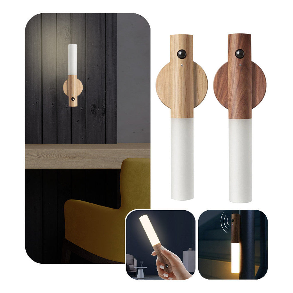 Luminária LED Recarregável | Sensor de Movimento e Acabamento Premium [COMPRE 1 LEVE 2]