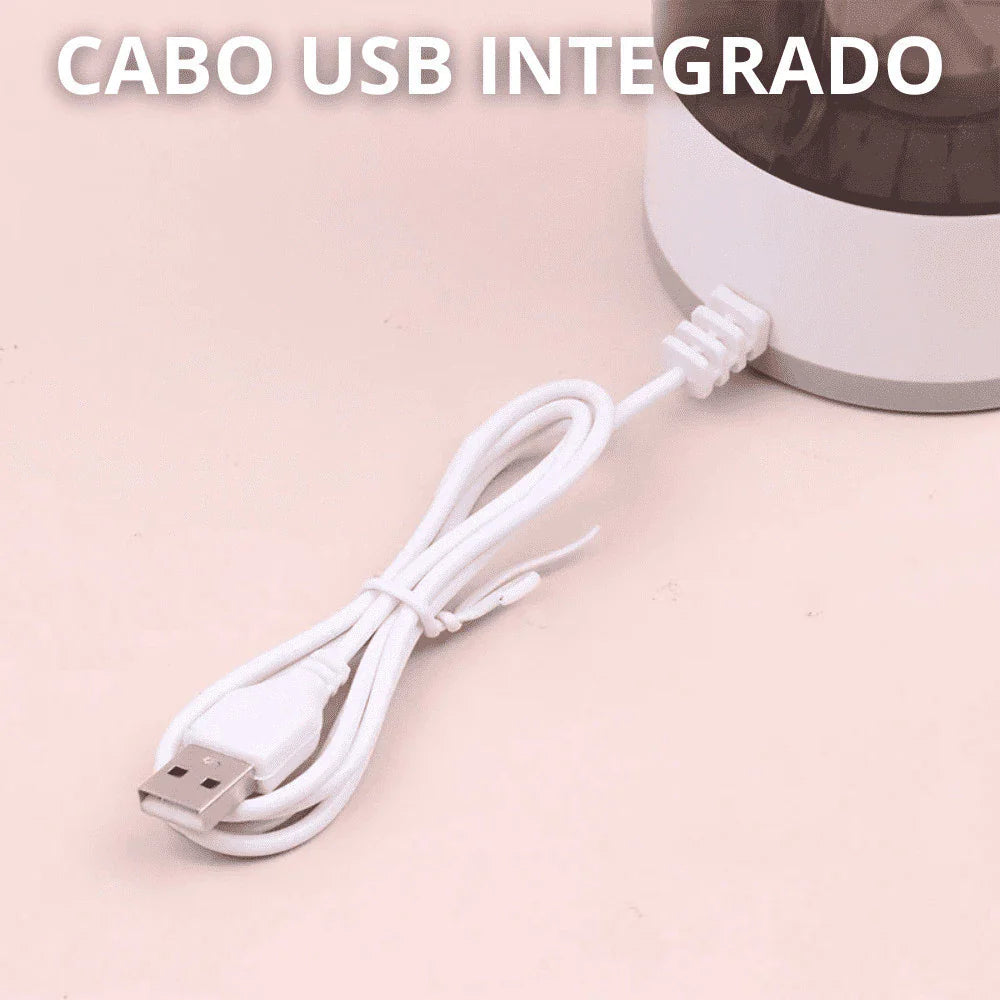 Limpador Elétrico de Pincéis e Esponjas | USB Automático Bivolt
