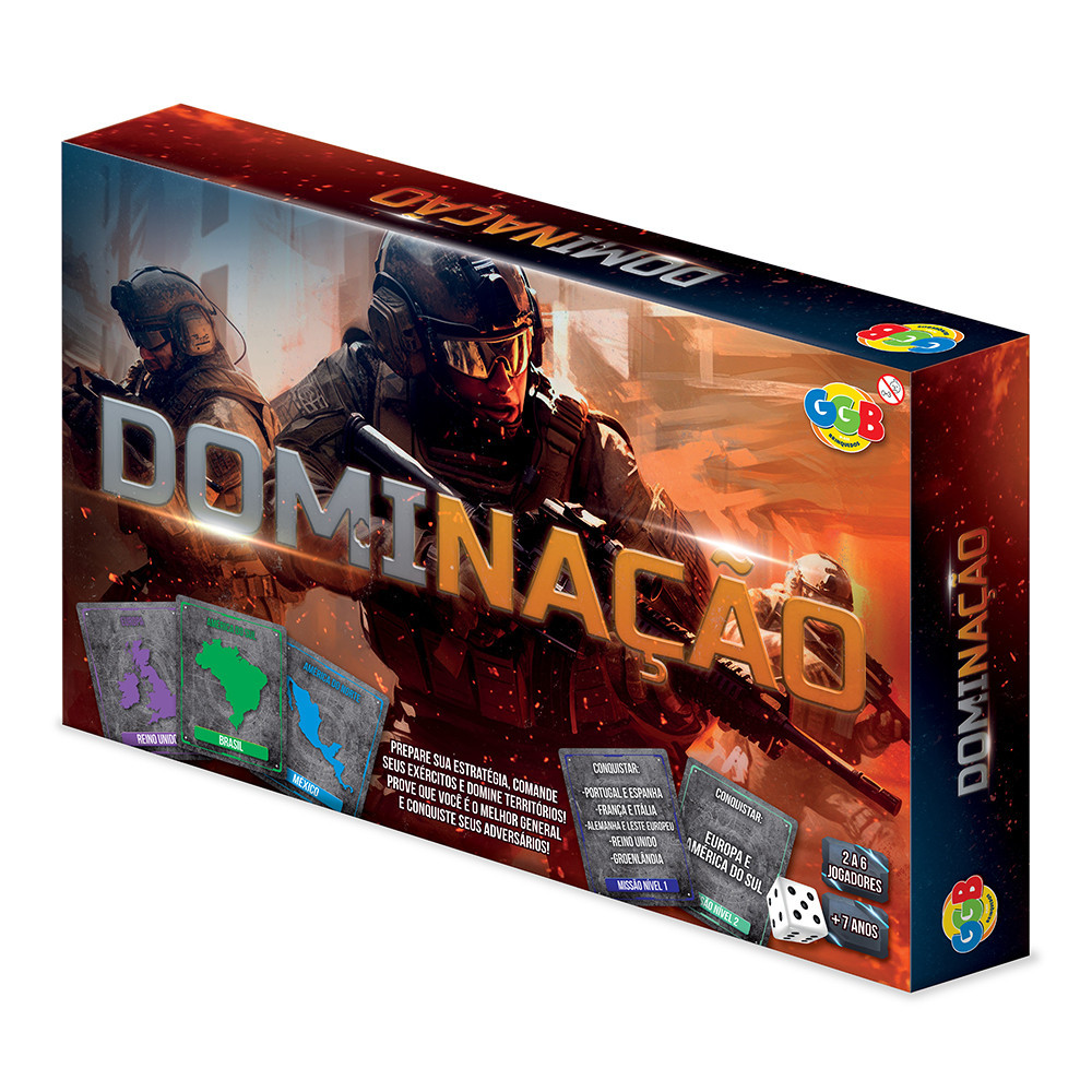 Jogo War Game Tabuleiro Estratégia Dominação