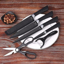 SteelChef Pro 6 Peças – Kit de Facas Profissionais Antiaderentes