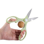 Kit de Utensílios Cozinha 5 Peças | Faca, Tesoura, Descascador e Tábua