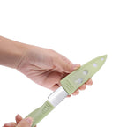 Kit de Utensílios Cozinha 5 Peças | Faca, Tesoura, Descascador e Tábua